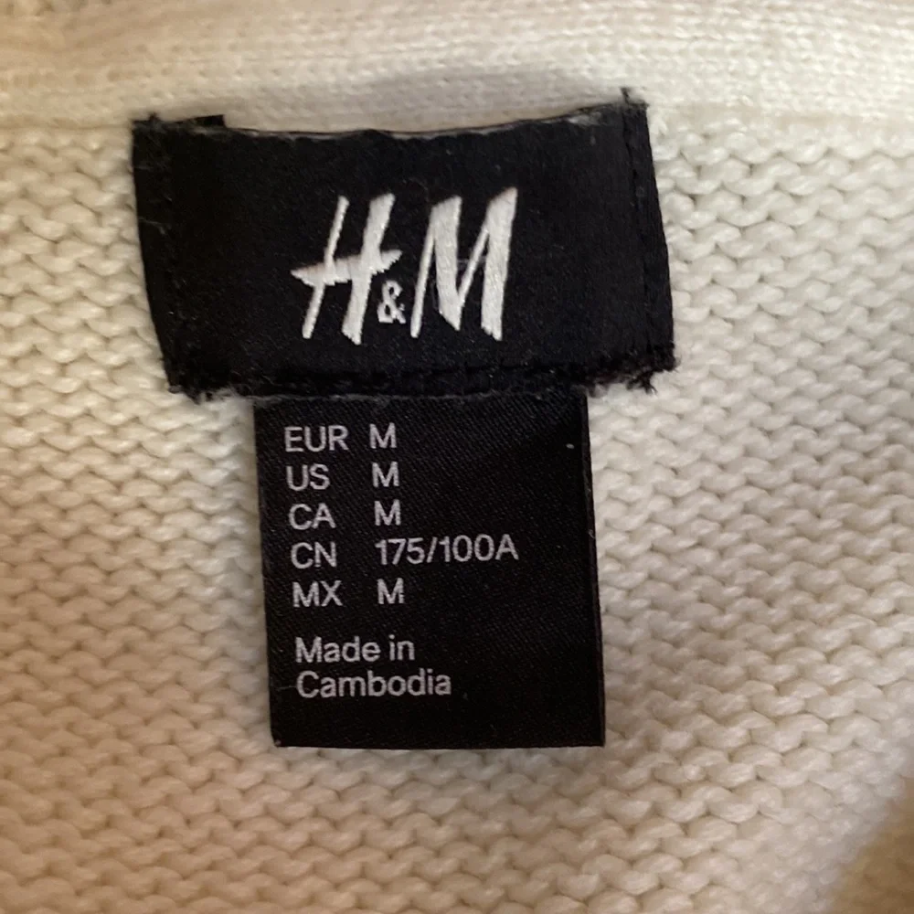 H & M unisex Shawl Collar Sweater. - Picture 2 of 4